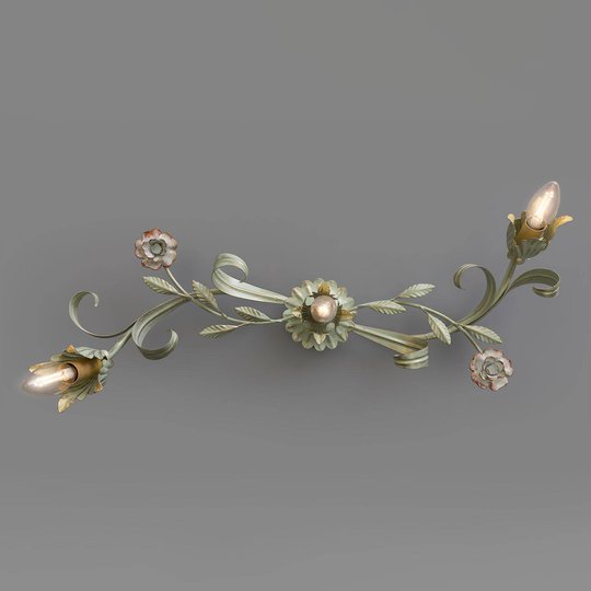 Firenzeläistyylinen seinävalaisin Tulipe