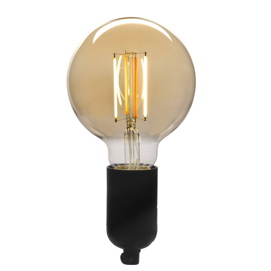 Denver LBF-404 E27 4,9W LED-lamppu G95 CCT WLAN