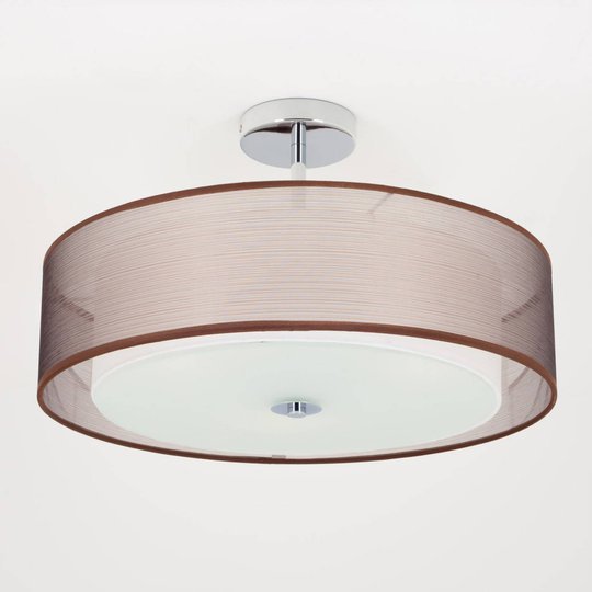 LED-kattovalaisin Pikka, ruskea varjostin