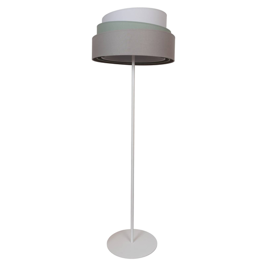 Lattiavalo Trio monocolor, tekstiili, harmaa Ø45cm