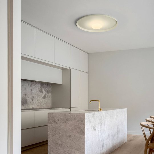 Vibia Top -LED-seinävalaisin Ø 60 cm, vihreä L1