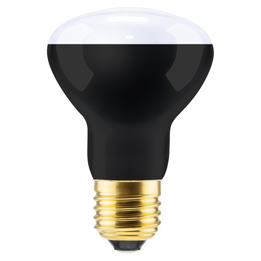 SEGULA LED-heijastin 60 E27 6W Bottom Mirror musta