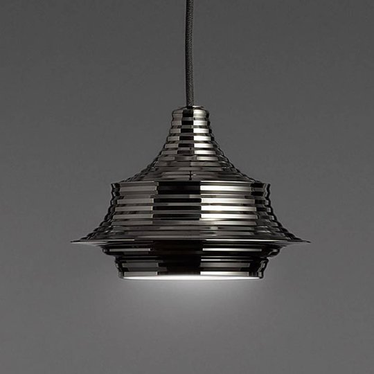 Bover Tibeta 02 - LED-riippuvalaisin, kromi-musta