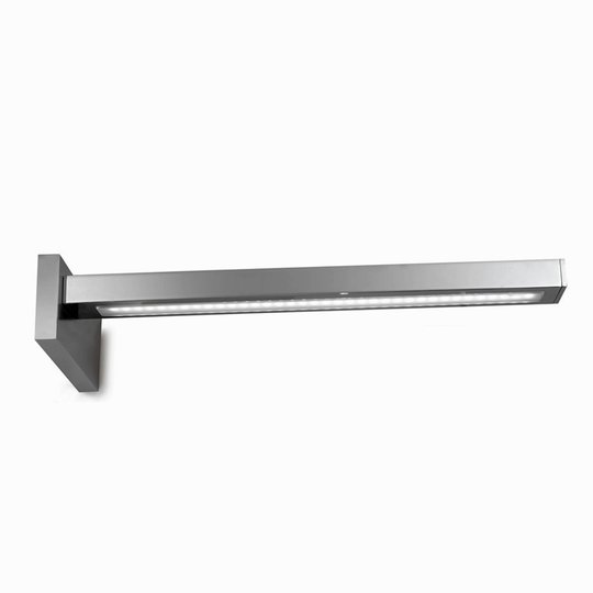 Himmennettävä Clau-seinävalaisin 10 W LED, nikkeli