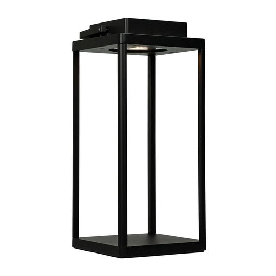 Dyberg Larsen Lucca -LED-lyhty, akku, korkeus 34cm