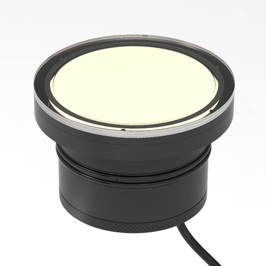 Arcchio Gerrie -LED-uppovalaisin Ø 15 cm, maito