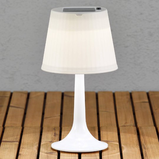 Valk. aurinkokäyt. LED-pöytävalaisin Assisi Sitra