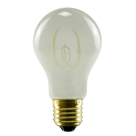 SEGULA LED-lamppu E27 3,2W 922 A60 matta himmennys