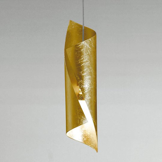 Knikerboker Hué -LED-riippuvalo 8x37 cm lehtikulta