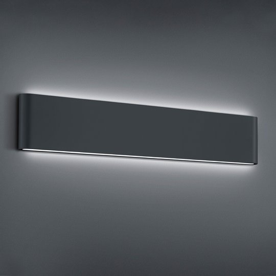 LED-ulkoseinälamppu Thames II, antrasiitti