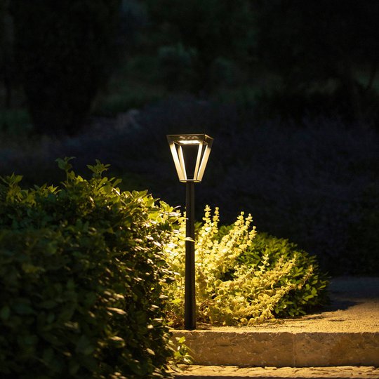 Aurinkokäyttöinen LED-pylväsvalaisin Metro, anturi