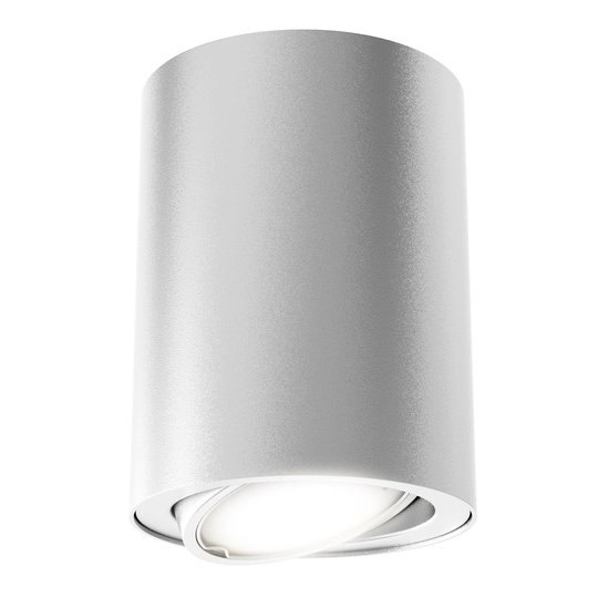LED-kattovalaisin 7119, GU10, hopea