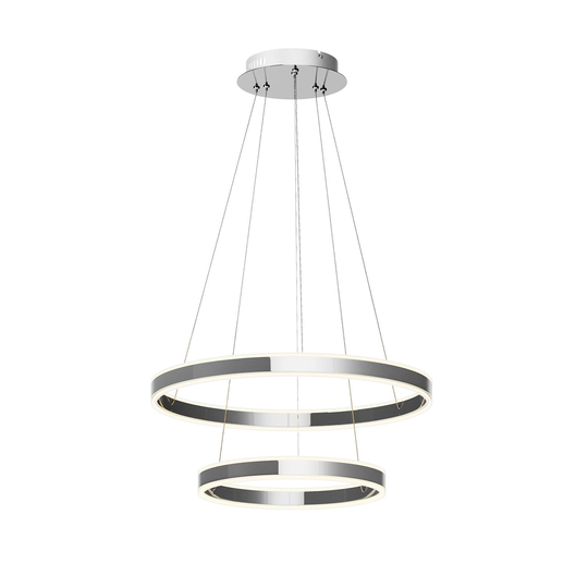 LED-riippuvalaisin Lyani, 2 rengasta allekkain
