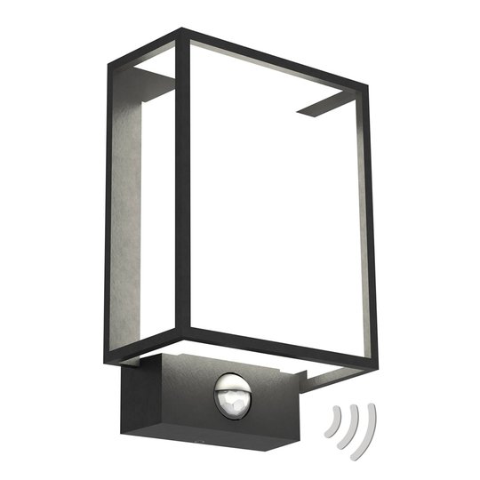 LED-ulkoseinävalaisin Nestor liiketunnistimella