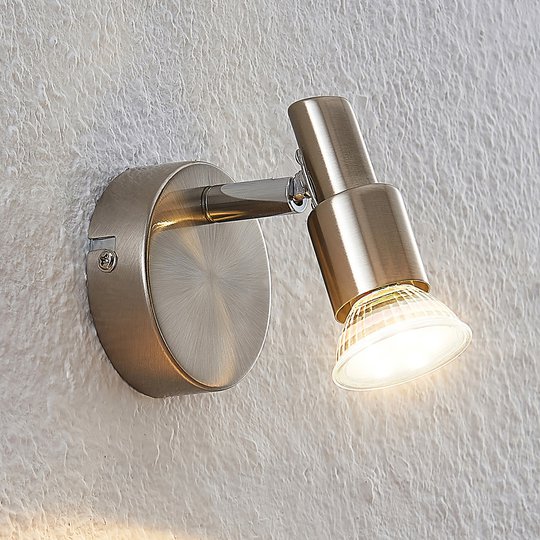 ELC Farida -LED-kohdevalo, nikkeli, 1-lamp.