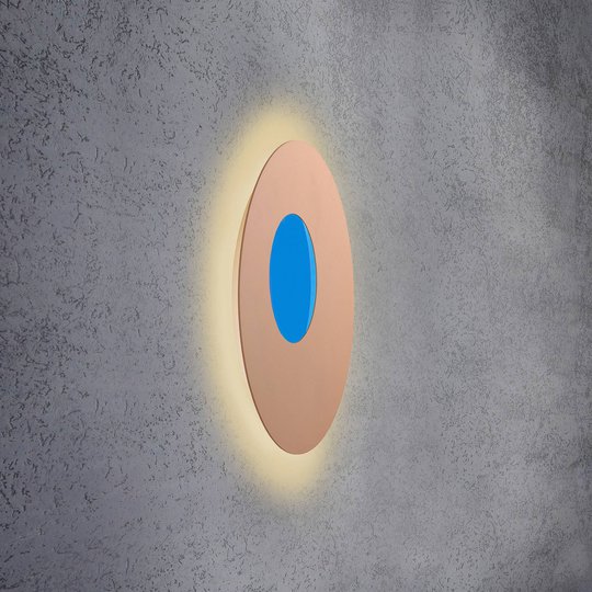 Escale Blade Open -LED-seinävalo RGB+W roosa 59cm