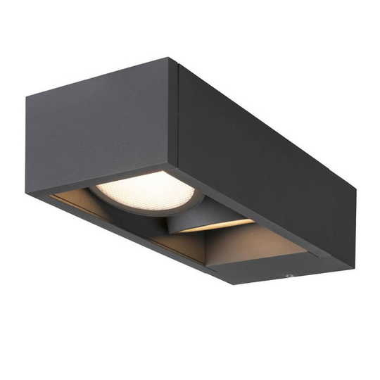 SLV Eskina Frame -LED-ulkoseinävalo 2 lamppua, CCT