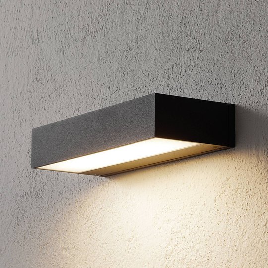 BEGA 33329 LED-seinälamppu 3000K 30cm down grafiit
