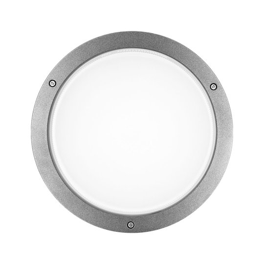 LED-seinävalo Bliz Round 30, harmaa himm.