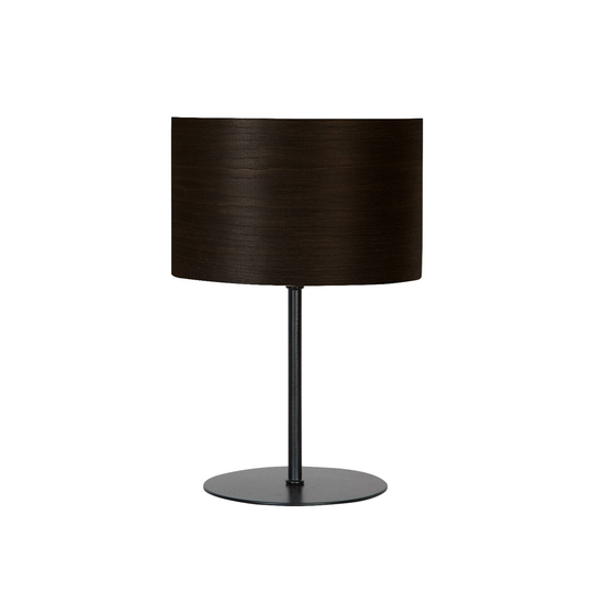 Envolight Veneer -pöytälamppu, savutammi Ø 17,5 cm