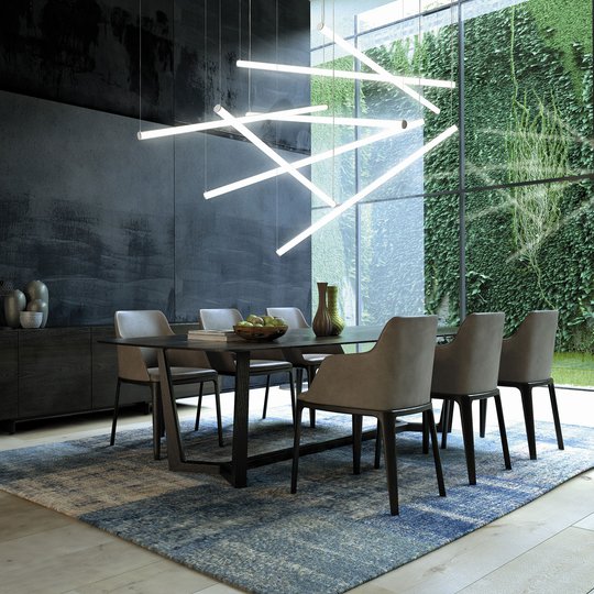 LED-riippuvalaisin Pirgos, pituus 100 cm