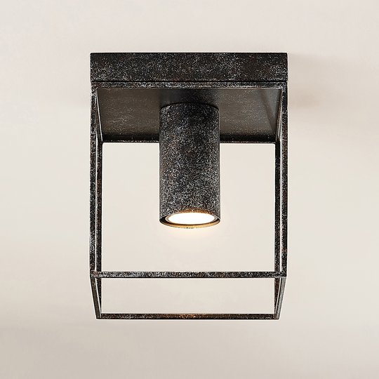 Lindby Disabio -kattovalaisin metallia, ruoste