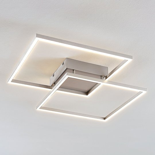 Muotoilultaan kiehtova LED-kattolamppu Mirac