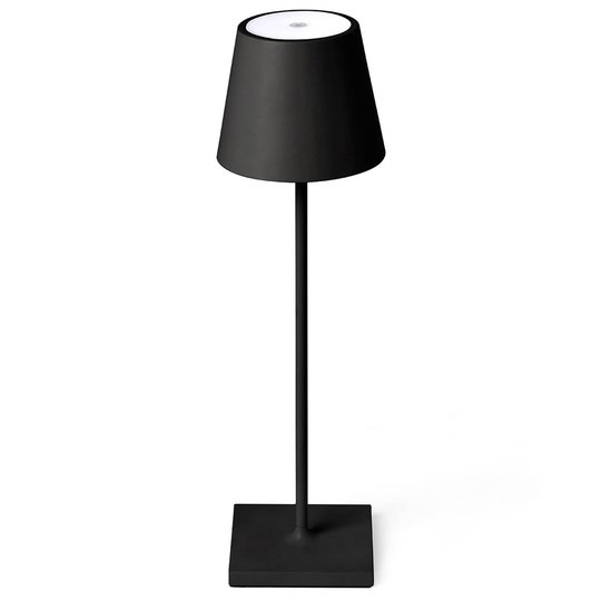LED-pöytälamppu Toc, akkukäyttöinen, USB-laturi