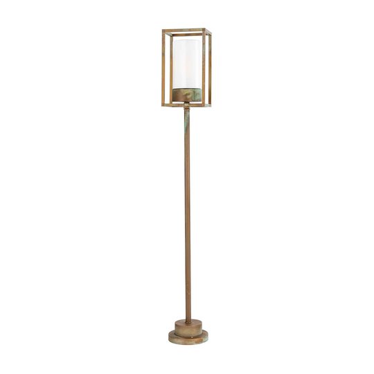 Pylväsvalaisin Cubic³ 3371 antiikkimessinki/opaali