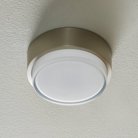 BEGA 50535 LED-kattovalo 930 teräs Ø15,5cm