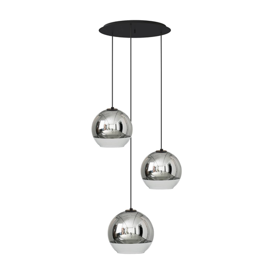 Globe Plus -riippuvalo, 3-lamppuinen