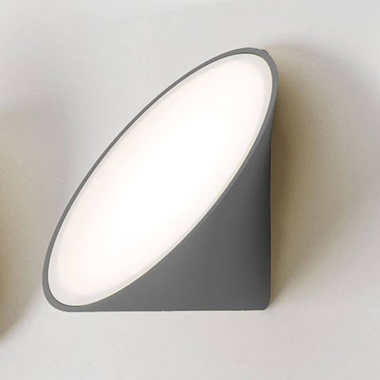 Axolight Orchid LED-seinävalaisin, tummanharmaa