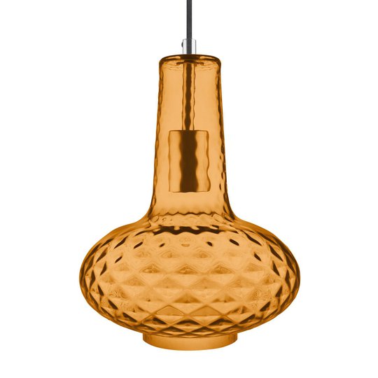 LEDVANCE Vintage 1906 Carved Pendant Pear orange