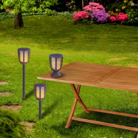 Fackel-LED-valo, maapiikki, 3-in-1