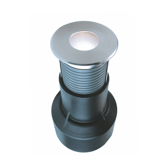 LED-uppovalaisin Basic Round IP67 3 000 K