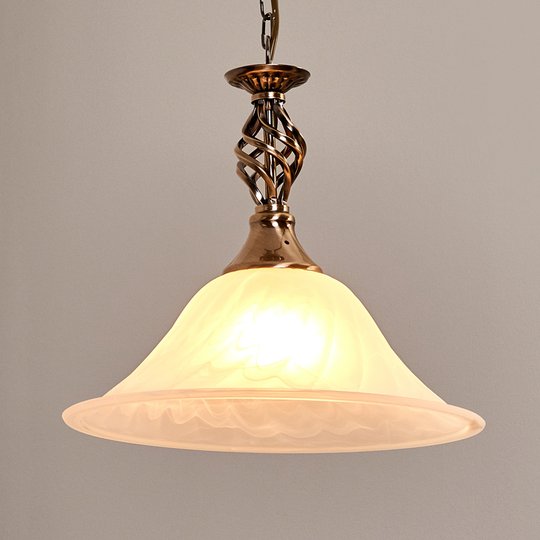 1-lamp. vanhamessinkinen CAMEROON-riippuvalaisin