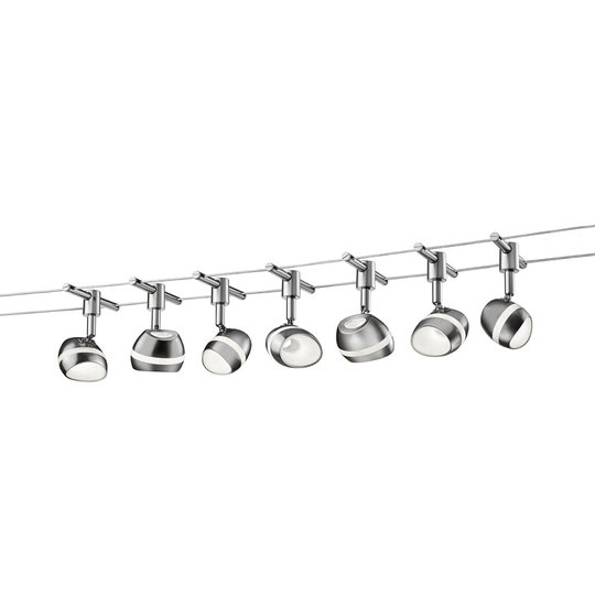 Shark – moderni LED-vaijerijärjestelmä, 7-lamp.