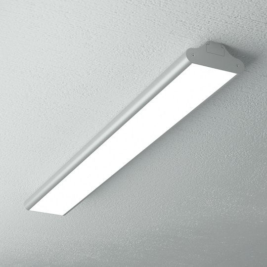 Toimiston pitkänomainen LED-kattolamppu Lexine