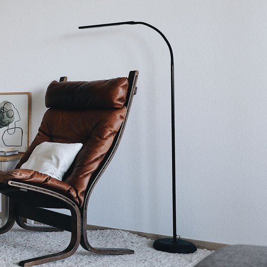 LED-lattiavalo MAULpirro, himmennettävä, musta