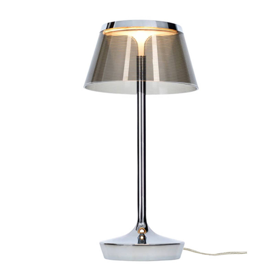 Aluminor La Petite Lampe -LED-pöytälamppu harmaa