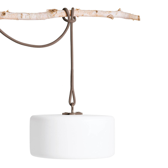 Fatboy-LED-riippuvalo Thierry le Swinger, taupe