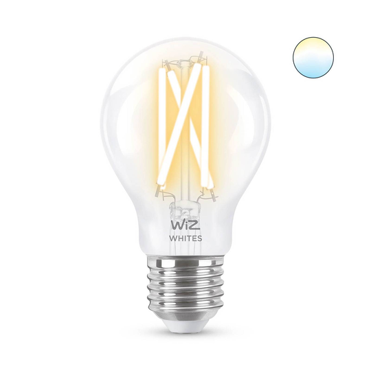 WiZ A60 LED-lamppu Wi-Fi E27 7W kirkas CCT