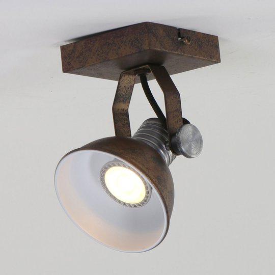 LED-kohdevalaisin Brooklyn, 1-lamppuinen, ruskea