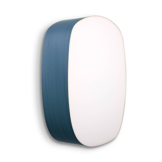 LZF Guijarro Medium -LED-seinävalaisin, sininen