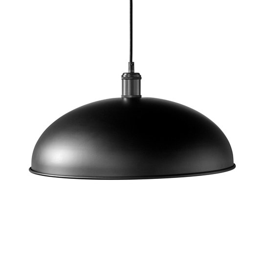 Menu Hubert riippuvalo, 1-lamppuinen, Ø45cm, musta