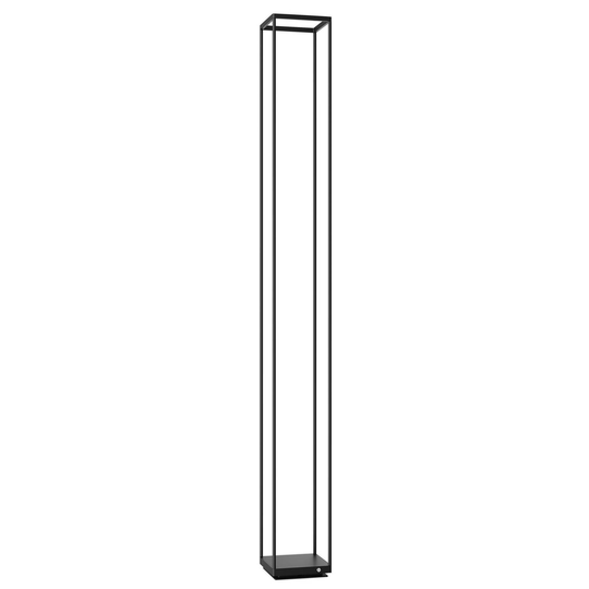 serien.lighting Reflex² S -LED-lattiavalo, musta