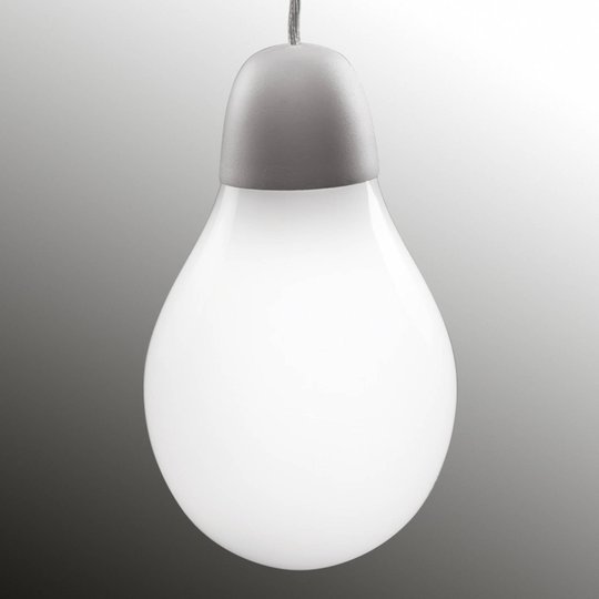 LED-riippuvalaisin Plum Bohemia-lasivarjostimella