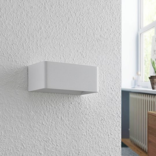 Arcchio Karam -LED-seinävalaisin, 20 cm, valkoinen