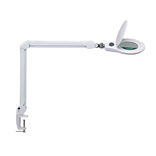 LED-suurennuslasivalaisin MAULsource, himmennys