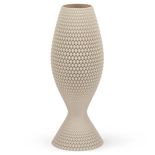 Pöytälamppu Diamant, biomateriaali, linen, 33 cm